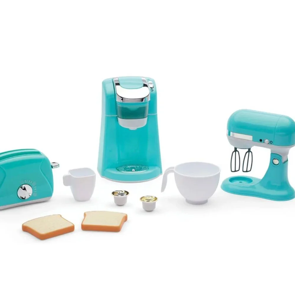 Kitchen Appliance Three Pack Pastel‎ Blue With Working Features